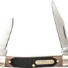 Old Timer 104OT Small Canoe 4.7in Stainless Steel Traditional Folding Pocket Knife with Clip Point and Drop Point Blades, Sawcut Handle, and Convenient Size for EDC, Camping, Hunting, and Outdoors 104OT Small Canoe (Box) 36 71D q3Q2OsL