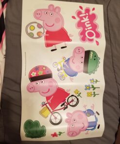 RoomMates RMK3183SCS Peppa The Pig Peel and Stick Wall Decals 50 71D0Pf2sjyL
