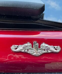 Submarine Warfare Silver Metal Auto Emblem 17 71D0t6a8UgL