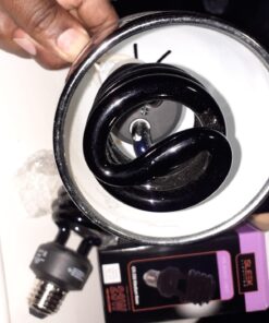 SLEEKLIGHTING 23 Watt T2 Black Light Spiral CFL Light Bulb, UL Approved- Blacklight Bulbs for Parties 120V, E26 Medium Base-Energy Saver (Pack of 4) 37 71D1jSKpWL