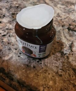 Nutiva Organic Vegan Hazelnut Spread, Dark, 13 Oz, USDA Organic, Non-GMO, Fair Trade & Sustainably Sourced, Vegan & Gluten-Free, Plant-Based Spread with Less Sugar Dark Chococlate 25 71D3Nj9FDxL