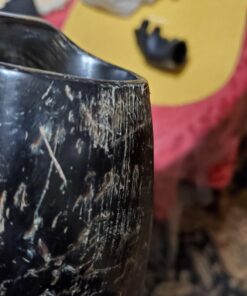 AleHorn Viking Horn Mug, Shot Glass and Bottle Opener Bundle | Viking Drinking Horn Set | Viking Horn Cup, Viking Mug Gift Ideas For Him - Viking Drinking Horn Mug Set for Beer, Ale or Mead - 16 oz L - 16oz 31 71D3ZdxxygL