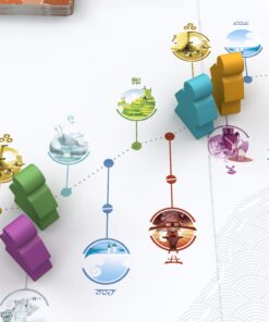 Tokaido Board Game (Base Game) | Strategy/Travel Adventure Game | Exploration Game for Adults and Teens | Ages 8+ | 2-5 Players | Average Playtime 45 Minutes | Made by Funforge Original Edition 36 71D3gR7pmZL