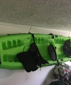 Best Marine and Outdoors Kayak Storage Rack, 2 Premium Wall Mount Racks for Kayaks & SUP Paddle Boards, 125lb Weight Capacity, Indoor Outdoor Paddleboard & Kayaking Accessories 59 71D43PfVXvL 1