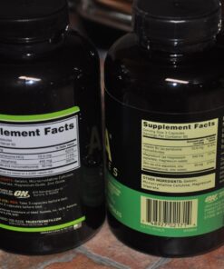 OPTIMUM NUTRITION Muscle Recovery and Endurance Supplement for Men and Women, Zinc and Magnesium Supplement, 180 Count 180 Count (Pack of 1) 32 71D59Q6ttTL