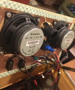 Rockford Fosgate R14X2 Prime 4-Inch Full Range Coaxial Speaker - Set of 2, Black 46 71D6BISrhoL