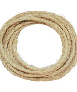 SGT KNOTS Twisted Sisal Rope for Cat Tree Replacement Parts - Sisal Twine Natural Rope and Thick Twine for Crafts, DIY, Gardening, Decor, Indoor, Outdoor Use - Sisal Rope in Multiple Lengths 1/4 inch x 10 feet 10 71D6cw8jlrL