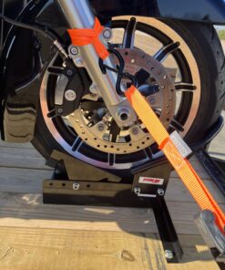 Extreme Max 5001.5010 Motorcycle Wheel Chock, Black Standard 45 71D6nVZ1luL