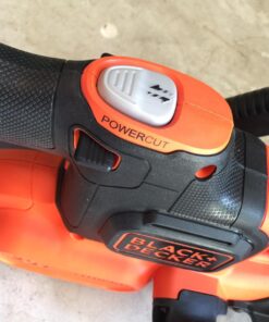 BLACK+DECKER 20V MAX Cordless Hedge Trimmer with Power Command Powercut, 22-Inch (LHT321FF) 20V Hedge Trimmer Kit 23 71D7hUdpfPL