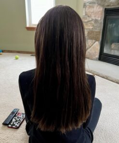 Hair Straightener Brush, TYMO Ring Hair Straightener Comb Straightening Brush for Women with 5 Temps 20s Fast Heating & Dual Voltage Black 49 71D9PI3c2xL