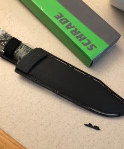 Schrade Leroy Fixed Blade with High Carbon Stainless Steel Bowie Blade for Outdoor Activities 41 71DA8Xz0vXL