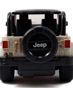 Jada Toys Jurassic World 1:16 Wrangler RC Remote Control Car 2.4 GHz, toys for kids and adults, 97054 41 71DAEuyFKcL