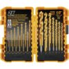DEWALT Titanium Nitride Coated Drill Bit Set, Pilot Point, 21-Piece (DW1361) 21-Piece Drill Bit Set 38 71DBUDepXQL
