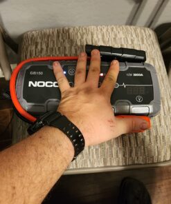 NOCO Boost Pro GB150 3000A UltraSafe Car Battery Jump Starter, 12V Battery Pack, Battery Booster, Jump Box, Portable Charger and Jumper Cables for 9.0L Gasoline and 7.0L Diesel Engines 38 71DC7wT6VzL