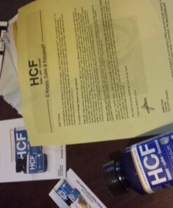 HCF Happy, Calm & Focused - Natural Nootropic Focus Supplement - Boost Concentration, Enhance Focus, Natural Calm Aid & Stress Relief - 90 Capsules for Men & Women - Caffeine-Free Brain Supplement 90 Count (Pack of 1) 43 71DCOxBXwL 1