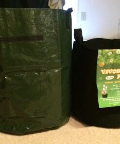 Upstreet Garden Grow Bags – 2 Pack Garden Bags to Grow Vegetables: Carrot, Tomato, Onion, Potato Planting Bags with Flap, Eco-Friendly, Heavy Duty Fabric Planting Pots 2 - Pack 29 71DCwJXUS6L