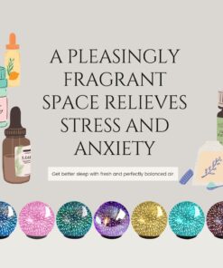 Aroma Outfitters 3D Galaxy Ultrasonic Glass Aromatherapy Diffusers | Aromatherapy Diffuser That Purifies Air | Aromatherapy Oils Humidifier with Amazing LED Lights | Home Essentials | 3D Glass 200ml 30 71DD1ku9gIL