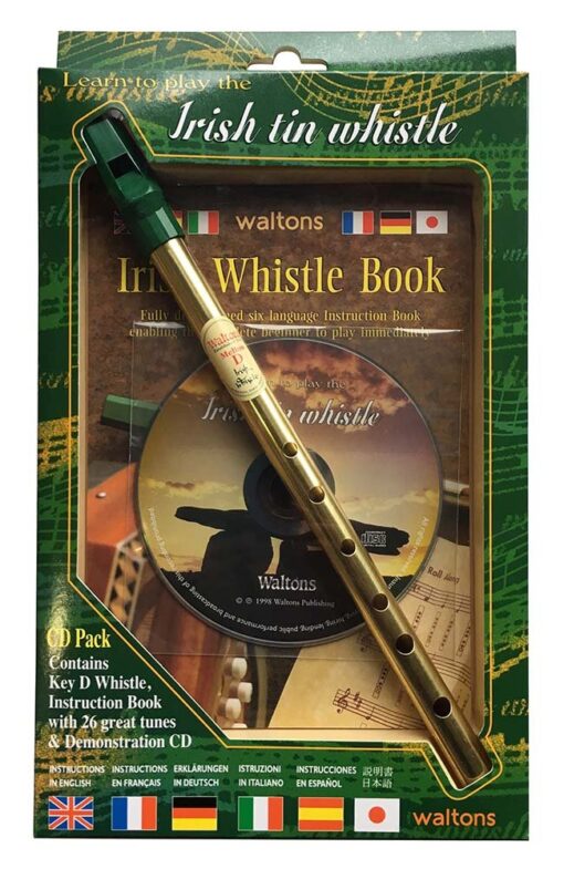 Waltons 1514M D Whistle CD Pack Traditional