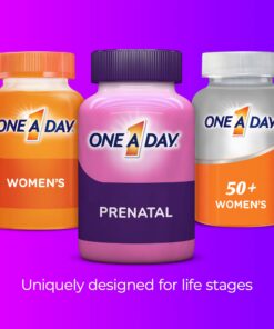 One A Day Men's & Women's Pre-Pregnancy Multivitamin Softgel including Vitamins A, Vitamin C, Vitamin D, B6, B12, Folic Acid & more, 30+30 Count, Supplement for Before, During, and Postnatal 30 71DE6BspCJL
