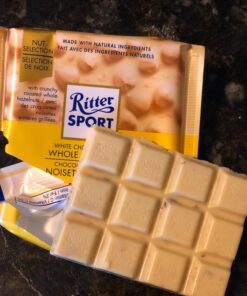 Ritter Sport White Chocolate with Whole Hazelnuts, 3.5 Ounce (Pack of 10) 3.5 Ounce (Pack of 10) 21 71DEEnLMTdL