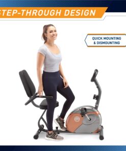 Marcy Recumbent Exercise Bike with Resistance ME-709 41 71DFA5SUS4L
