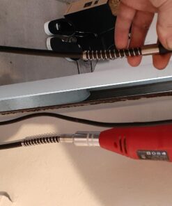 POPULO Power Rotary Tool Kit with Flexible Shaft, 107 PCS, Variable Speed Engraving Tool Kit Grinder Woodworking Corded Rotary Tools Drimmer Set, for Carving Sanding Cutting Polishing, Gift for DIYer 43 71DGDAiRZUL