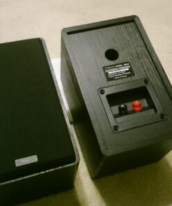 Micca MB42 Bookshelf Speakers for Home Theater Surround Sound, Stereo, and Passive Near Field Monitor, 2-Way (Black, Pair) Black MB42 Standard Bookshelf Speakers 43 71DGJr38L6L