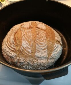 FORSUN Round Bread-Banneton-Proofing-Rising-Basket Rattan Brotform Bread Dough Set 8.5 inch for Home Bakers 8.5 inch Round bread proofing basket 32 71DGLWiTubL