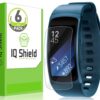 IQShield Screen Protector Compatible with Samsung Gear Fit2 (Gear Fit 2)(6-Pack) Anti-Bubble Clear TPU Film 11 71DHO9RSkoL