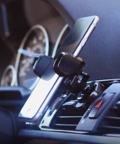 iOttie Easy One Touch Mini Air Vent Car Mount Holder Cradle for iPhone Xs Max R 8 Plus 7 Samsung Galaxy S10 E S9 S8 Plus Edge, Note 9 & Other Smartphone, 2.2 x 4.8 x 5.7 inches 28 71DIPAwrUqL