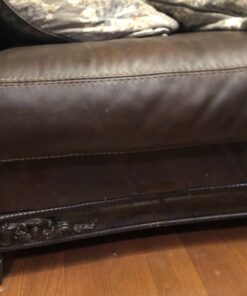 ONine Leather Repair Patch,Self-Adhesive Couch Patch,Multicolor Available Scratch Leather 8X11 Inch Peel and Stick for Sofas, Car Seats Hand Bags Jackets(New Dark Brown) 8" x 11" New Dark Brown 37 71DJ UiQyL