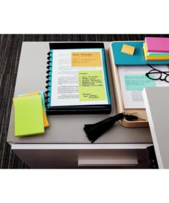 Post-it Pop-up Notes, 3x3 in, 5 Pads, America's #1 Favorite Sticky Notes, Floral Fantasy Collection, Bold Colors, Clean Removal, Recyclable (R330-AN) 8 71DKCuh1liL