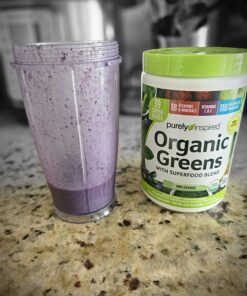 Greens Powder Smoothie Mix Purely Inspired Organic Greens Powder Superfood, Unflavored, 24 Servings (Package May Vary), 8.54 Ounce (Pack of 1) 24 Servings (Pack of 1) 49 71DKVxmKStL