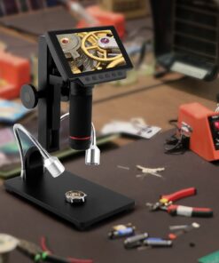 Andonstar 5 inch Screen 1080P Digital Microscope HDMI Microscope for Circuit Board Repair Soldering Tool ADSM302 37 71DLgRorVS