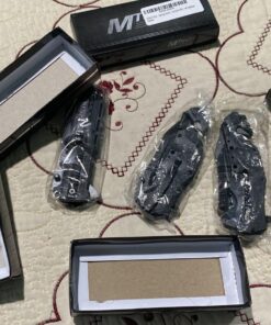 MTech USA – Spring Assisted Folding Knife – Black Stainless Steel Blade and Black Aluminum Handle with Rope Cutter, Glass Punch and Pocket Clip - Hunting, Camping, Survival, Tactical, EDC – MT-A845BK Black Blade 50 71DLlnHRmJL