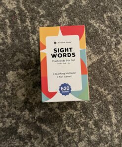 Think Tank Scholar 520 Sight Words Flash Cards (Award-Winning) Set - Preschool (Pre K) Kindergarten 1st 2nd 3rd Grade Homeschool (Kids Ages 3, 4, 5, 6, 7, 8, 9) Dolch & Fry High Frequency Sight Word Sight Words Bundle 44 71DNtoCvuzL