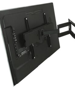 Mount-It! Full Motion TV Wall Mount with 17.3" Extending Swivel Arm | VESA Compatible 400x400 and 600x400, Fits 32 35 40 45 50 55 60 65 Inch | 110 Lbs Capacity 18 71DNyqvkbTL
