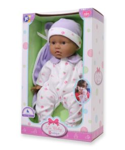 La Baby Boutique Hispanic 11 inch Small Soft Body Baby Doll dressed in Purple for Children 12 Months and older Purple Hispanic 26 71DO1uKRwKL
