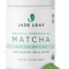 Jade Leaf Matcha Organic Ceremonial Grade Green Tea Powder - Barista Edition For Cafe Quality Tea & Lattes - Authentic Japanese Origin (3.53 Ounce Pouch) Ceremonial Barista (Tin) 3.53 Ounce (Pack of 1)