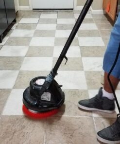 Oreck Commercial Orange Tile & Resilient Floor Scrub Brush for Orbiter Floor Machine ORB550MC, Clean Heavy-Duty Floors, 12 Inch Diameter 0.028 Inch Crimped Polypropelene Bristles, 237047, Orange Orbiter Brush 42 71DP1oFjZQL 3