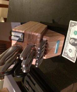 KitchenAid KKFSS14BO 14 Piece Classic Forged Series Brushed Stainless Steel Cutlery Set, Bamboo Wood 14 PC Classic Forged Cutlery Set 37 71DQMYQIb0L