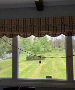 Foxlux String Lights - 48 ft LED Outdoor String Lights - Shatterproof, Waterproof Pergola Lights - 15 Hanging Sockets, Light Sensor, Edison Bulbs - Decor for Patio, Backyard, Garden, Bistro 44 71DQbE CyL