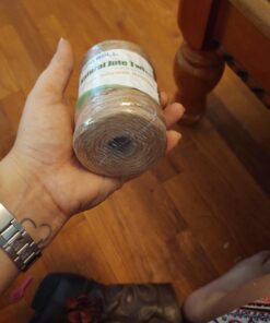 Tenn Well Natural Jute Twine, 500 Feet Long Brown Twine Rope for Crafts, Gift Wrapping, Packing, Gardening and Wedding Decor 1PC/500Feet 38 71DQqTo5WqL