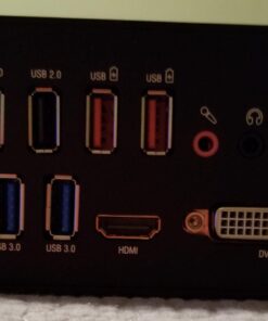 SABRENT Universal Docking Station with Stand for Tablets and Notebooks Supports PC (DS-RICA) 47 71DSIduLHzL