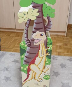 Fantasy Fields - Baby Bookshelf and Toy Storage, Wooden 3-Tier Shelf Kids Bookshelf with 1 Drawers Storage, Dinosaur Kingdom Thematic Kids Imagination Inspiring, Kids Furniture Bookcases, 38" H 27 71DTh8nX6FL