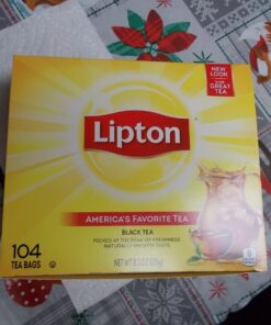 Lipton Tea Bags, Black Tea, Iced or Hot Tea, Can Support Heart Health, 312 Tea Bags 37 71DV3RJjLsL