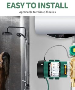 KOLERFLO 120W Water Pressure Booster Pump 115VAC,396 GPH,21.7 PSI Household Automatic Home Booster Pump with Water Flow Switch for Home Kitchen Bathroom Irrigation(H15GR-15) 35 71DV4fvI5FL