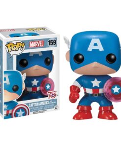 Funko Marvel Captain America with Photon Shield 75th Anniversary Pop Vinyl Figure