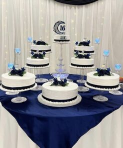 BOTARO 8 Tier Cascade Wedding Cake Stand (Style R800) 24 71DWoELKbSL