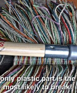 Sladust All Wool Dry Mop - Big Wooly with Wooden Handle - Made in The USA 21 71DWux2HdHL